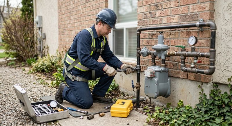 Gas Line Service