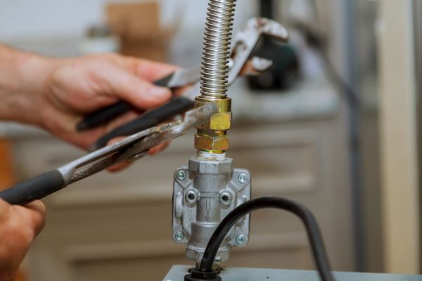 Flexible Gas Line Installation in Woodbridge